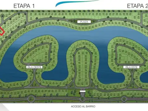 Terreno en Venta 35  mts Fondo