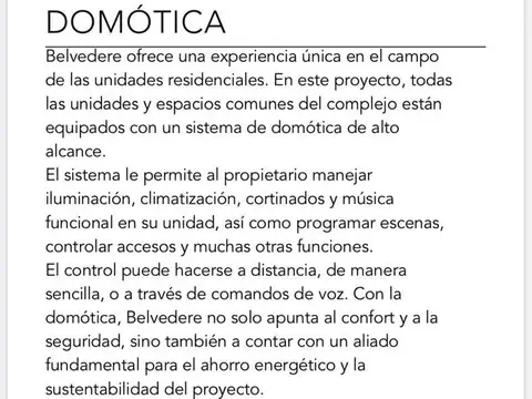 Departamento en  VENTA BELVEDERE YACHT