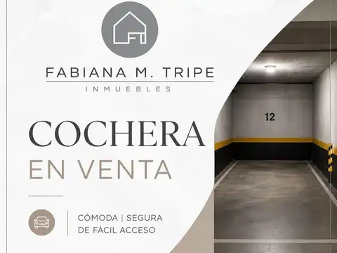 Cochera en venta