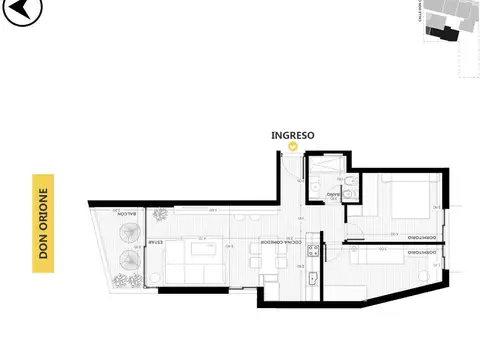 Departamento en Venta en Refinerias, Rosario