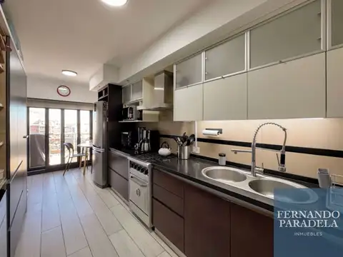 Departamento 3 ambientes con 2 baños