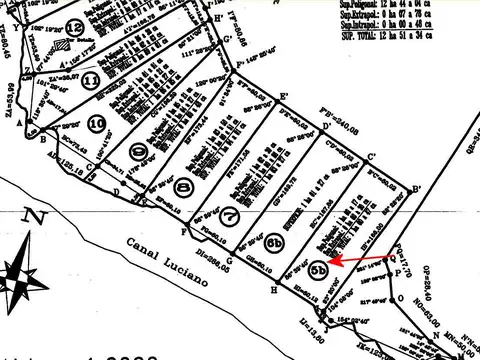 Rio / Arroyo Canal Luciano o Canal 2 P 5 B 100