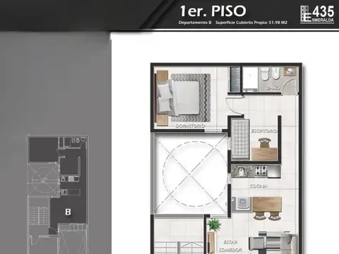 Departamento en Venta Apto profesional