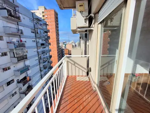 Departamento 2 ambientes con 1 baño