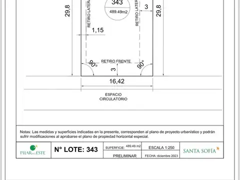 Terreno Lote  en Venta en Santa Sofía, Pilar del Este, Pilar