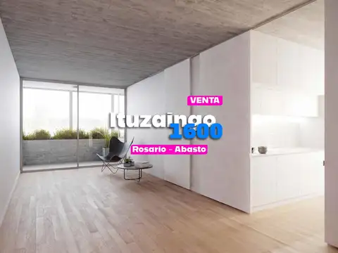 2 dormitorios con patio en desarrollo Rosario Abasto