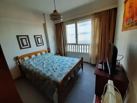 Alquiler temporario departamento 1 ambiente vista al mar Miramar