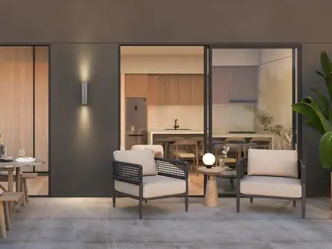 Departamento 2 ambientes con 1 baño