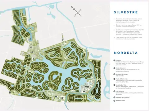 Terreno en Venta en Nordelta, USD 395.000