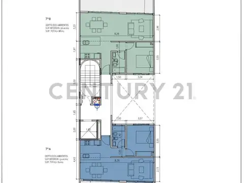 Concordia 3400, Piso 1