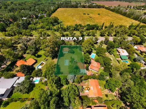 VENTA - Terreno sobre Ruta 9