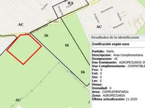 Terreno en Venta en Merlo, USD 3.700.000