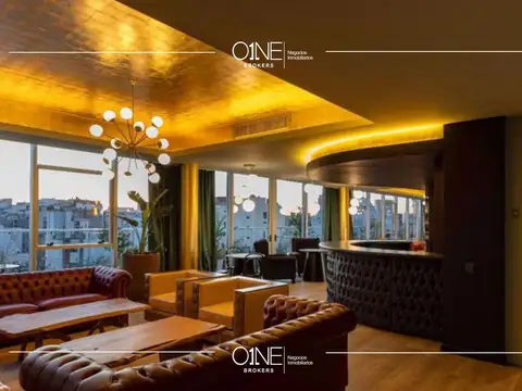 Oficina Monoambiente con 2 baños