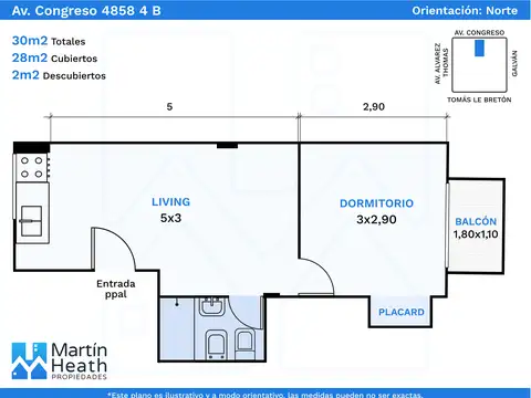 Av. Congreso 4800, Piso 4