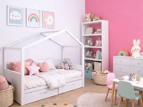 Casa 3 ambientes con 1 baño