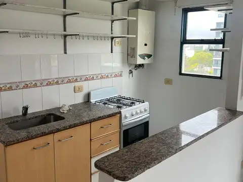 Departamento 2 ambientes con 2 baños
