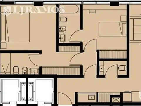 Departamento en Venta de 2 dormitorios