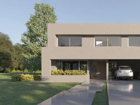 Venta / permuta - Casa 4 dormitorios en barrio privado - Miraflores, Funes