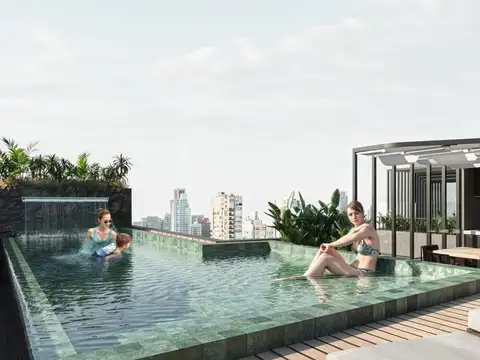 Venta departamento de 4 dormitorios con terraza,parrillero y pileta de uso exclusivo barrio Abasto