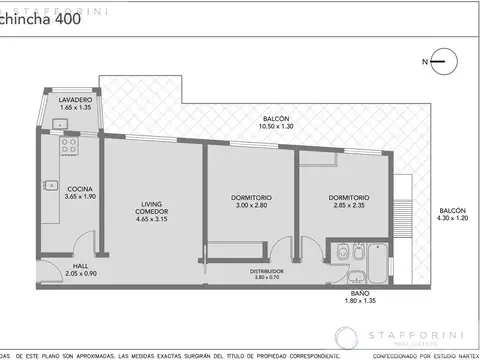 Departamento en Venta en Balvanera, USD 135.000