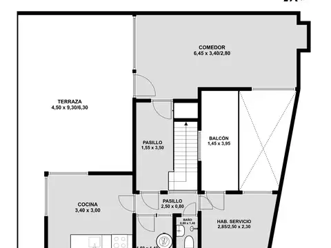 Casa 8 ambientes con 4 baños