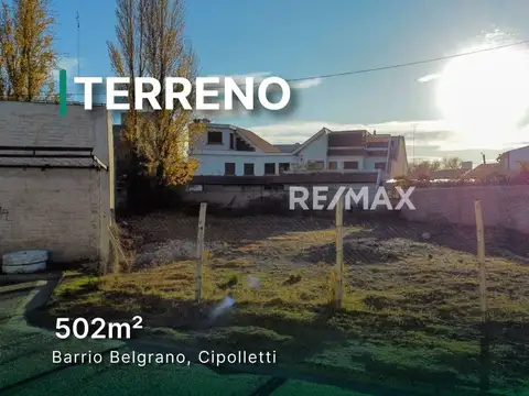 Terreno en Venta en Cipolletti, General Roca