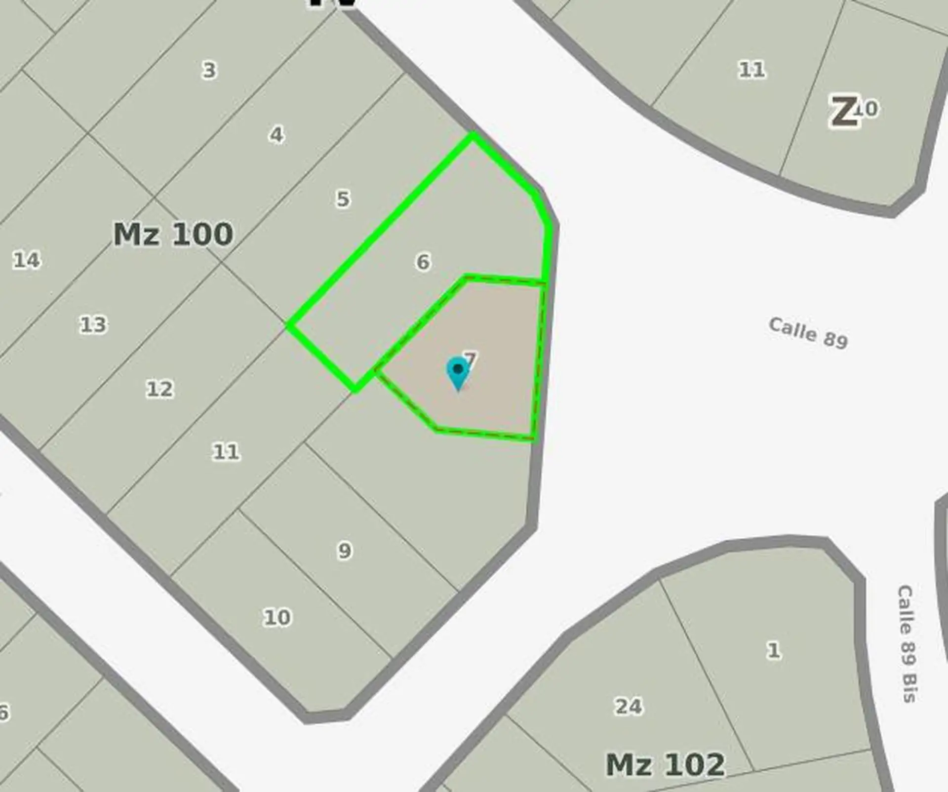 Lote en venta 498m² en Nuevo Golf, ideal inversión