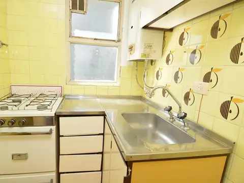 Olivos 1 ambiente listo para entrar  