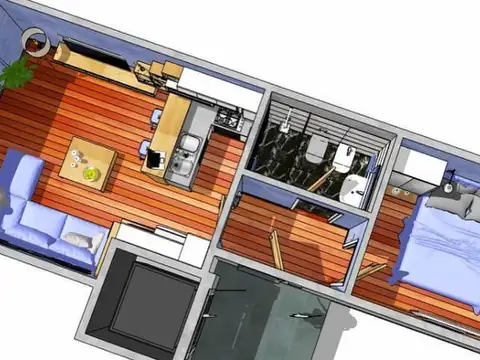 Departamento en Venta Apto profesional