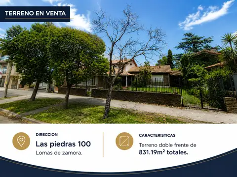Terreno en Venta en Lomas de Zamora, Partido de Lomas de Zamora