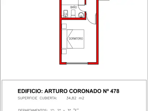 Departamento en Venta de 2 ambientes