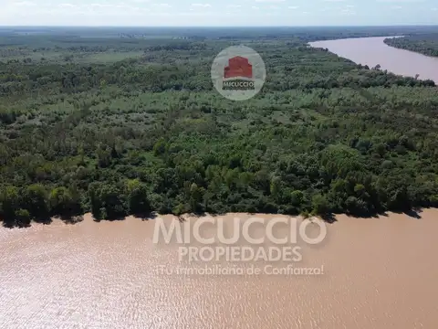 Fracciones de terreno en venta, Islas Campana, partido de Campana, sobre el Río Paraná. ACEPTA PERMU