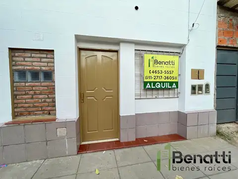 Departamento Monoambiente con 1 baño