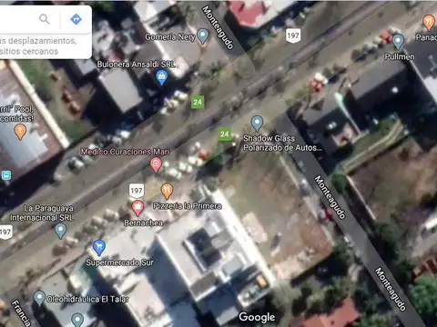 Ruta 197 y Monteagudo
