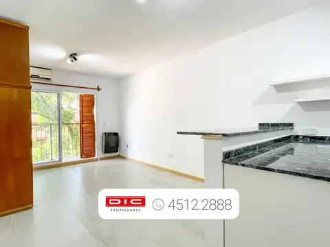 Departamento monoambiente Alquiler - Mart.-Santa Fe/Fleming