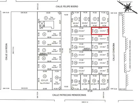 Terreno en Venta en Belen De Escobar, USD 22.000