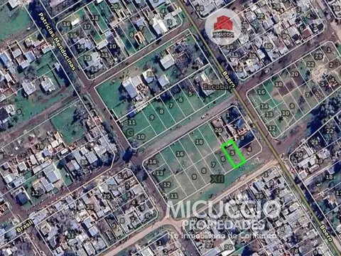 Lote en venta, Córdoba entre Felipe Boero y P. Mendocinas, Escobar. ¡ESCRITURA INMEDIATA!