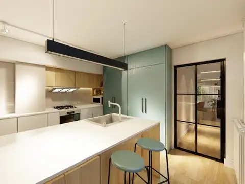 Departamento 3 ambientes con 1 baño