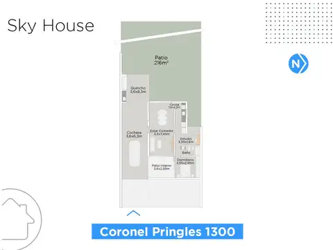 Casa en Venta de 1 dormitorio