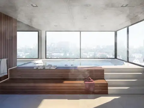 Departamento 2 ambientes con 1 baño