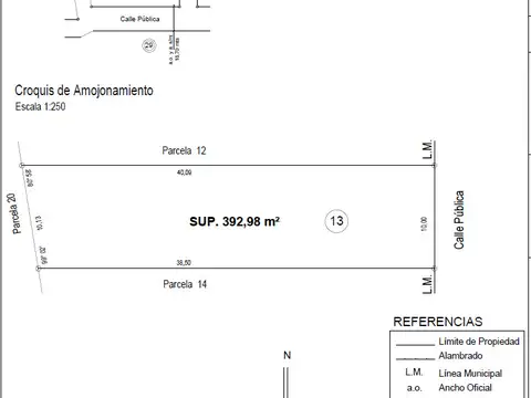 Loteo Foresta - Lote 13 Manzana 100