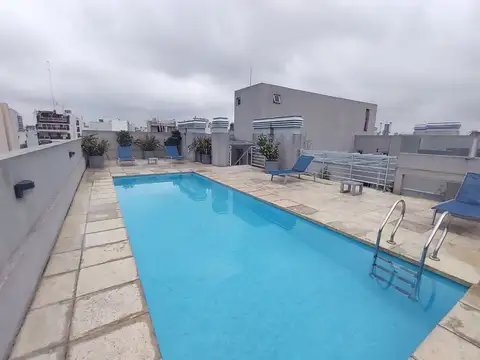 1 AMBIENTE CON PATIO EN EDIF. CON AMENITIES DE CATEGORÍA