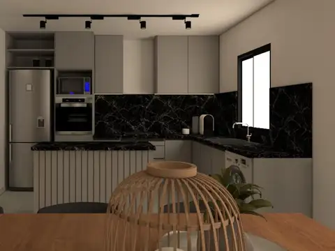 Casa 4 ambientes con 2 baños