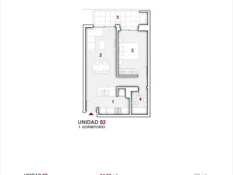 Departamento en Venta en Fisherton, USD 92.700