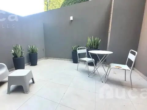Departamento en venta 1 ambiente con patio y amenities en Belgrano frente a Bosques de Palermo