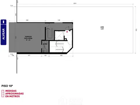 Departamento en Venta de Monoambiente