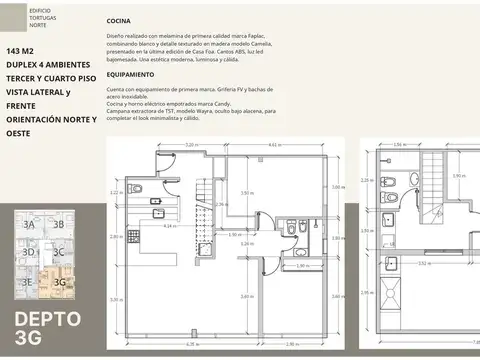 Departamento en Alquiler al Norte