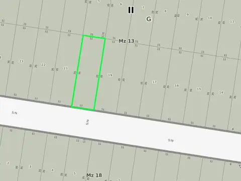 Terreno venta - 11x35mts - 385mts2 totales - Balneario Sauce Grande