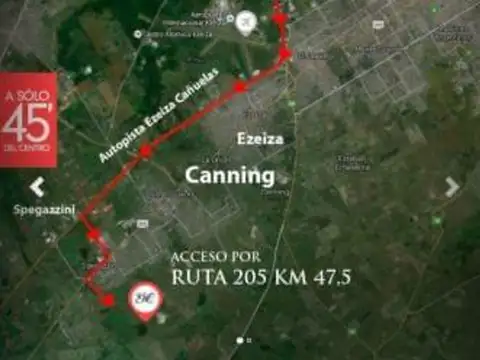 Terreno en Venta en Canning, USD 49.900