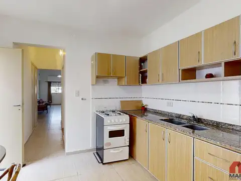 Depto Tipo Casa 4 ambientes con 2 baños